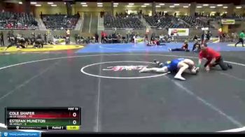 170 lbs Round 4 (6 Team) - Cole Shafer, 4A La Grande vs Estefan Muneton, 4A Henley