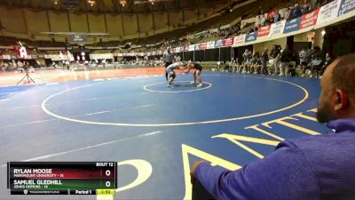 184 lbs Quarters & Wb (16 Team) - Samuel Gledhill, Johns Hopkins vs Rylan Moose, Marymount University