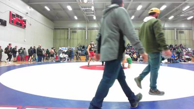 222 lbs Round Of 32 - Dominic L. Wilson, Tulare Union vs Emilio Ayala, Kingsburg