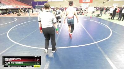 198-211 lbs Round 1 - Brenden Watts, Minnesota vs Marc Richardson, Utah