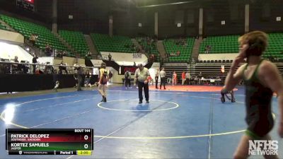 113 lbs Semifinal - Patrick DeLopez, Southside, Gadsden vs Kortez Samuels, Jasper