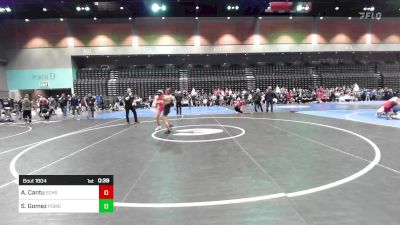 106 lbs Consi Of 8 #2 - Adonias Cantu, Eaglecrest vs Silas Gomez, Pomona