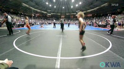 52 lbs Semifinal - Beau Corby, Lawton Legends Youth Wrestling vs Jett Boland, Tonkawa Takedown Club