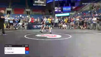 120 lbs Semifinal - Alan Koehler, Minnesota vs Nathanael Jesuroga, Iowa