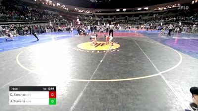 75 lbs Round Of 16 - Christopher Sanchez, Yale Street vs John Stevens, Olympic