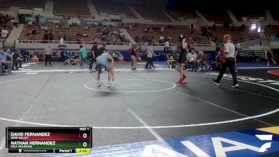 D3-126 lbs Champ. Round 1 - David Fernandez, Deer Valley vs Nathan Hernandez, Mica Mountain