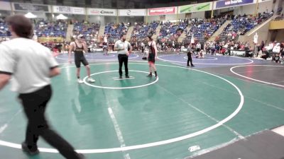 155 lbs Consi Of 16 #2 - Clayton Turnbull, Milliken Middle School vs Ruben Hatcher, West Grand