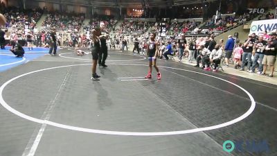 75 lbs Round Of 16 - Bishop Louie, R.a.w. vs King Robinson, Pin-King All Stars