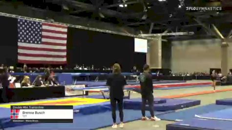 Brenna Busch - Double Mini Trampoline, TCT - 2021 USA Gymnastics Championships