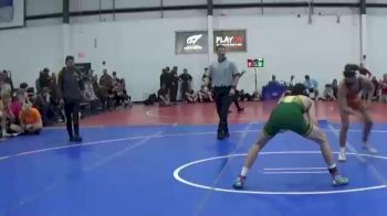132 lbs Round 3 (4 Team) - Aldo Hernandez, SOHK vs Caleb Neal, GREAT BRIDGE WRESTLING CLUB