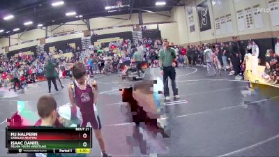 64/68 Round 1 - Mj Halpern, Carolina Reapers vs Isaac Daniel, Pelion Youth Wrestling