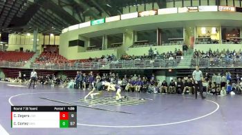 138 lbs Round 7 (8 Team) - Callan Zegers, Lincoln Southeast vs Cristian Cortez, Grand Island