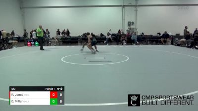 120 lbs Finals (2 Team) - Devon Miller, Oklahoma Black Ops vs Robert Jones, Scarlet Knights