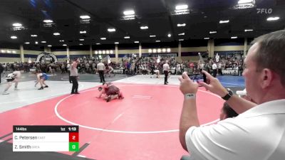 144 lbs Round Of 64 - Clark Petersen, East Idaho Elite vs Zachary Smith, Great Oak HS