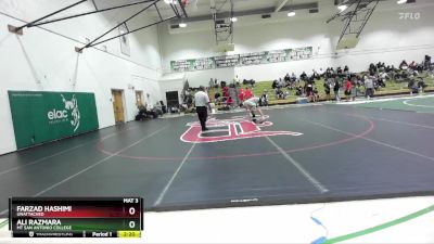 184 lbs Cons. Round 2 - Farzad Hashimi, Unattached vs Ali Razmara, Mt San Antonio College