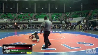 1A-4A 138 Semifinal - Michael Yafondo, Fultondale vs Dylan Brown, Weaver