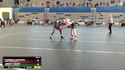 150 lbs Champ. Round 1 - Cameron Cannaday, Mount Saint Joseph vs Jeremy Tsouck, Covenant Life School