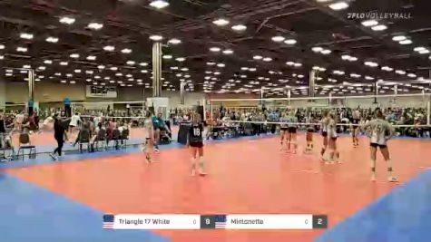 Triangle 17 White vs Mintonette - 2022 JVA Summerfest presented by Nike