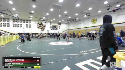 106 lbs Cons. Round 3 - Jonathan Sanchez, John Glenn vs Garen Keshishian, Aliso Niguel