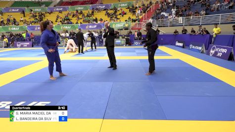 GLAUCIA MARIA MACIEL DA CUNHA vs LARAH BANDEIRA DA SILVA REIS 2024 Brasileiro Jiu-Jitsu IBJJF