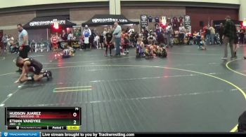75 lbs Round 1 (4 Team) - Hudson Juarez, Spatola Wrestling vs Ethan VanDyke, Ares