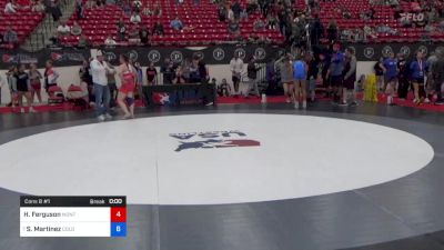 170 lbs Cons 8 #1 - Haven Ferguson, Montana vs Shayla Martinez, Colorado