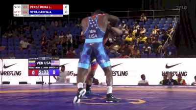 97 kg Semifinal - Alan Vera, USA vs Luillys Perez, VEN