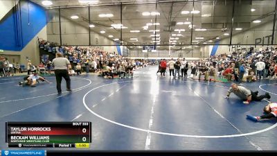 76 lbs Cons. Round 4 - Taylor Horrocks, Uintah vs Beckam Williams, Northside Wrestling Club