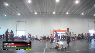 66 lbs Round 3 - Charles Dosier, Team Bear Wrestling Club vs Jasen Rapley, Dixie Hornets