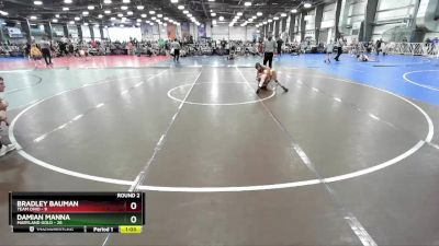 80 lbs Rd# 2 10:30am Friday - Bradley Bauman, Team Ohio vs Damian Manna, Maryland GOLD