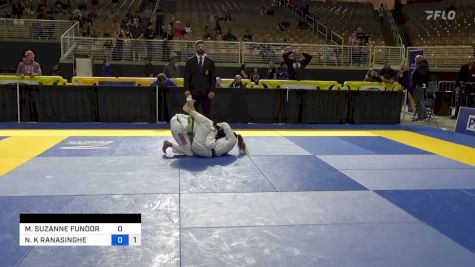 MICHELLE SUZANNE FUNDORA vs NATASHA K RANASINGHE 2024 Pan Jiu Jitsu IBJJF Championship