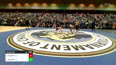 120 lbs Round Of 64 - Cody Highfill, Douglas vs Lochlan Stowell, Bingham