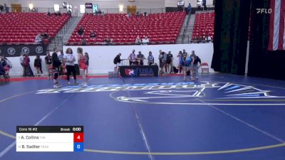 145 lbs Cons 16 #2 - Ava Collins, The Factory Wrestling Club vs Bronwyn Sadlier, Texas