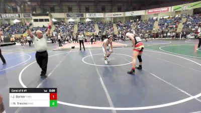 180 lbs Consi Of 8 #1 - Jackson Barker, Timnath Cubs vs Nico Trevino, Miners