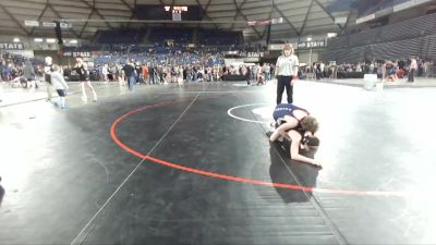 125 lbs Quarterfinal - Xavier Blackmore, Wrestling Club Tacoma Slam vs Conner McGovern, Toppenish USA Wrestling Club