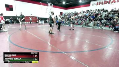 285 lbs Cons. Round 1 - Romario Bonilla, Perris vs Roman Diaz, Beaumont