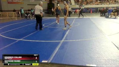 D3-150 lbs Cons. Round 3 - Kendrick Collins, Deer Valley vs Raymond Nunez, Yuma