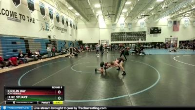 106-114 lbs Round 3 - Luke Stuart, Windsor vs Kirklin Hay, Rock Springs