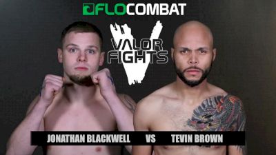 Jonathan Blackwell vs. Tevin Brown - Valor 47