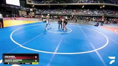 6A 175 lbs Cons. Round 2 - Maddox Quinonez, Edinburg Economedes vs Jon Banda, El Paso El Dorado