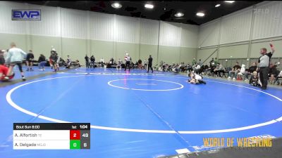 75 lbs Semifinal - Alec Alfortish, Takedown Elite 9u vs Aaron Delgado, MOJO 9U