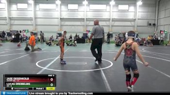 56 lbs Round 2 (6 Team) - Jase Degenkolb, Jacket WC vs Lucas Dreibelbis, 4M