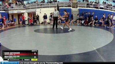 95 lbs Round 3 (4 Team) - Gabe Kennett, Indiana Creek vs Jackson Earls, Perry Meridian