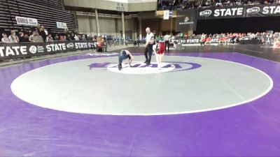 1B/2B 132 Champ. Round 1 - Ronin Rutzer, Ocosta vs Wyatt Elias, Oroville