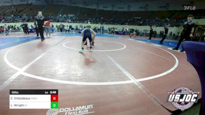 55 lbs Final - Case Thibodeaux, Predator Wrestling vs Ledger Wright, BullTrained