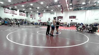 285 lbs Round Of 16 - Tristan Ruiz, New Fairfield vs Thomas Johnson, Canton