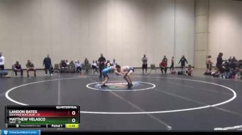 116 lbs Quarters & 1st Wb (16 Team) - Matthew Velasco, SWAT vs Landon Bates, Backyard Boyz Blue