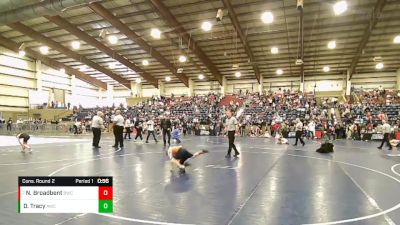 51 lbs Cons. Round 2 - Nolan Broadbent, Brighton Wrestling Club vs Deckerd Tracy, Aviator Wrestling Club