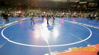 61 lbs Round Of 64 - Victor Smith, NM Beast vs Aviyahn Mills, Roundtree Wrestling Academy