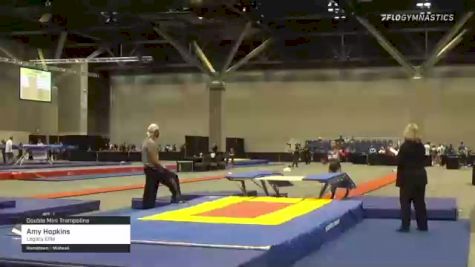 Amy Hopkins - Double Mini Trampoline, Legacy Elite - 2021 USA Gymnastics Championships